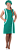 Униформа ОПЗ облегчённая ВИНТАЖ женская цв. зеленый с салатовым