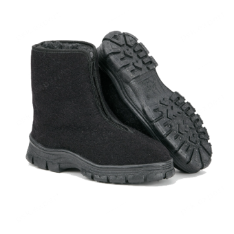 картинка Ботинки зимние суконные STEP мужские ПВХ цв. черный от магазина ПРОФИ+