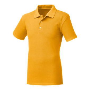 картинка Рубашка ПОЛО-К мужская к/рукав цв.желтый от магазина ПРОФИ+