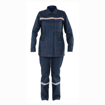 картинка Костюм ОПЗ летний ЛЕДИ БАЙКАЛ - 1 женский цв. темно-синий от магазина ПРОФИ+