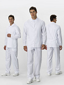 Брюки ОПЗ облегченные ХАССП - ПРЕМИУМ мужские цв. белый