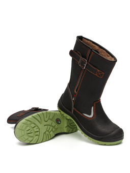 картинка Сапоги зимние PROFLINE ПУ/ТПУ с КП КС шерстяной мех цв. черный от магазина ПРОФИ+