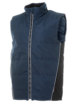 картинка Жилет утепленный BRODEKS KW101 цв. синий с черным от магазина ПРОФИ+