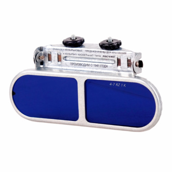 картинка Очки для металлурга козырьковые РОСОМЗ™ ОК1 (4-7) 10153 от магазина ПРОФИ+