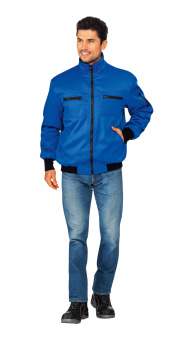 картинка Куртка утепленная ДОКЕР мужская цв. васильковый от магазина ПРОФИ+