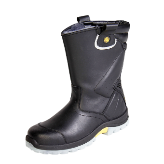 картинка Сапоги зимние ТРЕЙЛ ПЛЮС 5КПН ПУ/ТПУ/ТПУ с КП натуральный мех цв черный от магазина ПРОФИ+