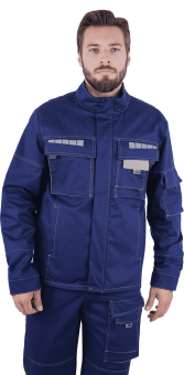 картинка Куртка ОПЗ летняя ДИДЖИТАЛ НЬЮ мужская цв. темно-синий/бежевый от магазина ПРОФИ+
