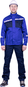 Куртка ОПЗ летняя СТРОНГ мужская цв. василек с синим