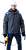 Куртка демисезонная ШТУРМАН мужская цв. серый с васильковым