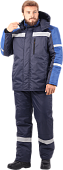 Куртка ОПЗ зимняя РОУД мужская цв. темно-синий с васильком