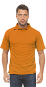 Рубашка ПОЛО мужская к/рукав цв. оранжевый